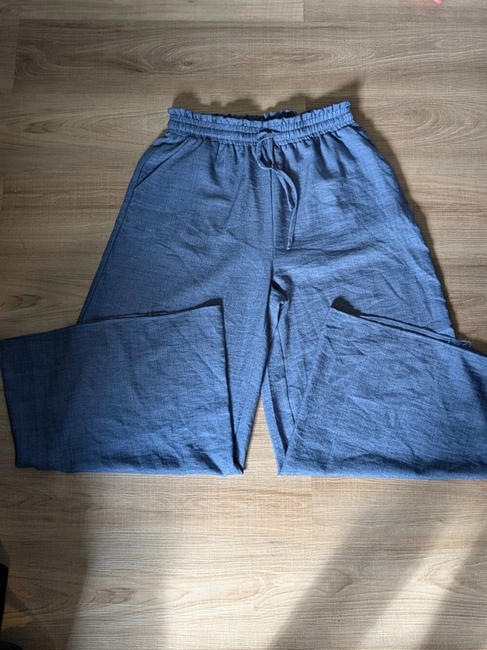 NIP Baggy High-Waist Linen XL Pant